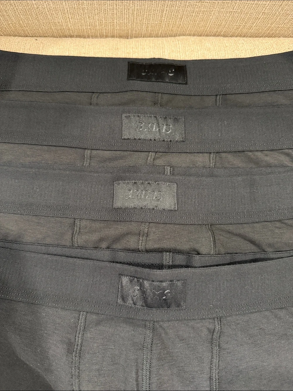 NEW!! SKIMS Men's Boxer Briefs in Black 4 Pack Size XL